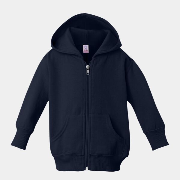 Infant Full-Zip Fleece Hoodie Sweatshirt Thumbnail