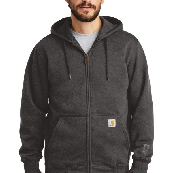 Carhartt ® Rain Defender ® Paxton Heavyweight Hooded Zip Front Sweatshirt Thumbnail