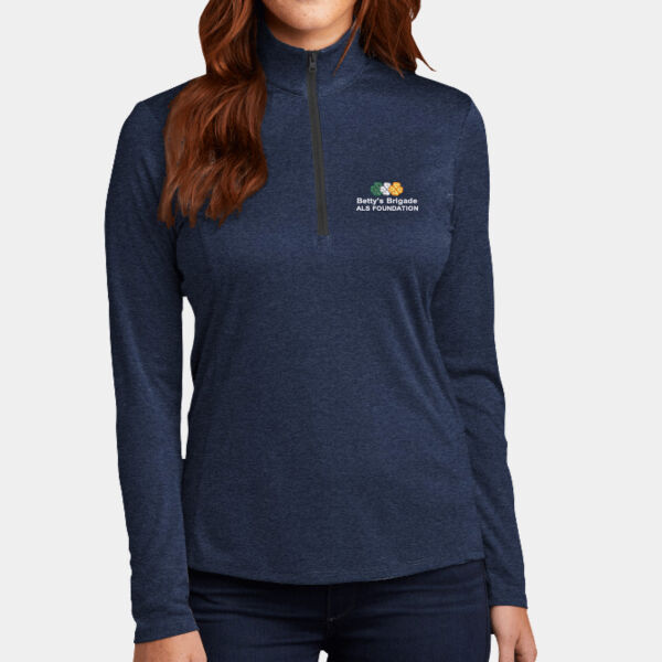 Ladies Betty's Brigade Lightweight 1/4 Zip Pullover Thumbnail