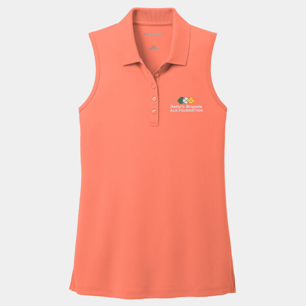 Ladies Betty's Brigade Sleeveless Polo Thumbnail